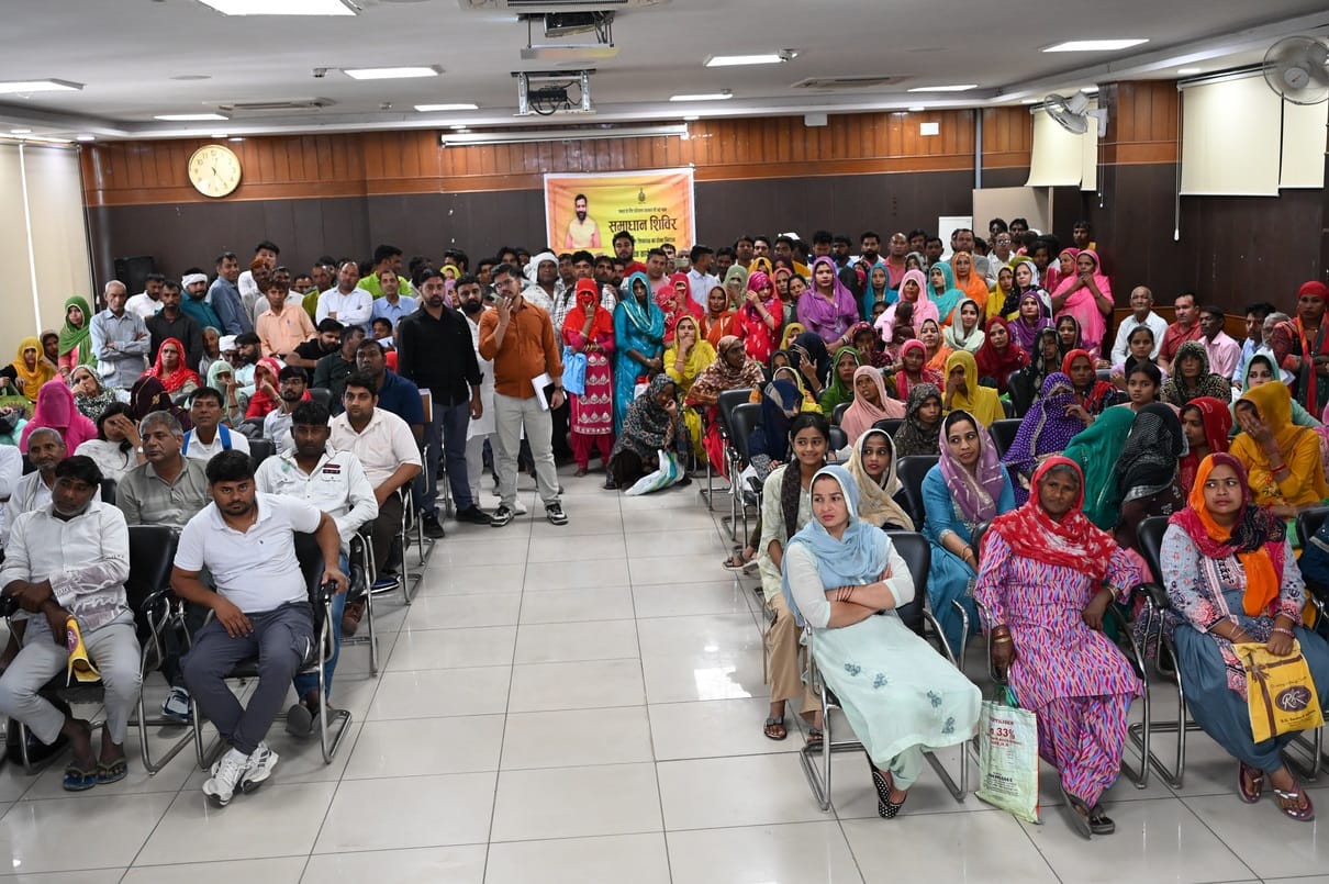 538 beneficiaries from 11 villages were allotted plots in the draw of lots.