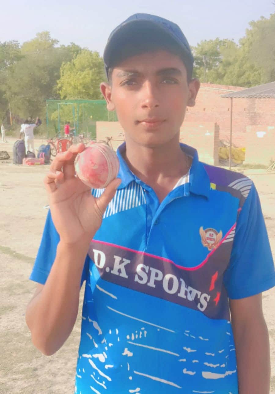 मैन आफ द मैच कृष्णा यादव। स्रोत: स्वयं