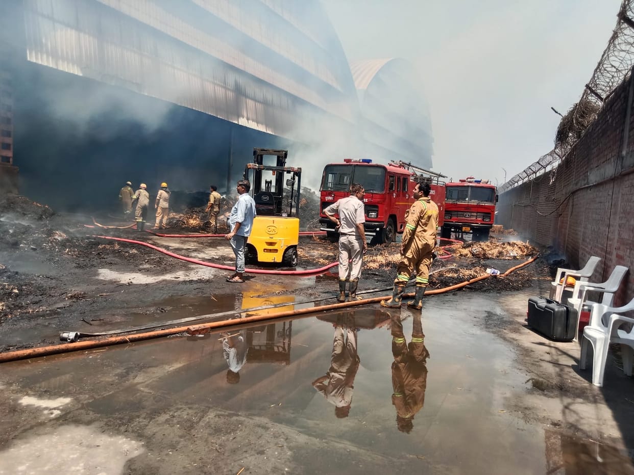 Milk plant catches fire, fuel yard still blazing after 20 hours