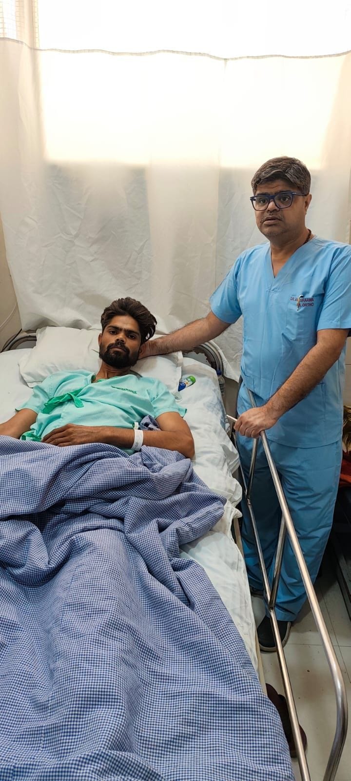 Pushpanjali Hospital gives new life to patient by performing complex hip surgery