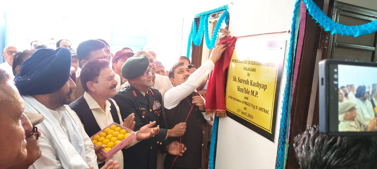 Ex-servicemen get the gift of CSD canteen in Nalagarh