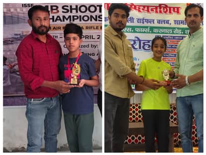 Amyra won silver, Divya shined as the team won the trophy