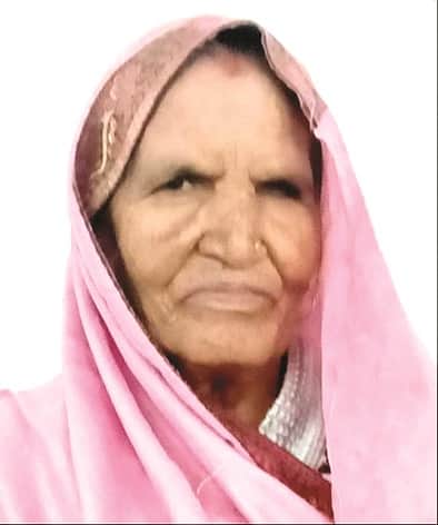 शांति देवी की फाइल फोटो।