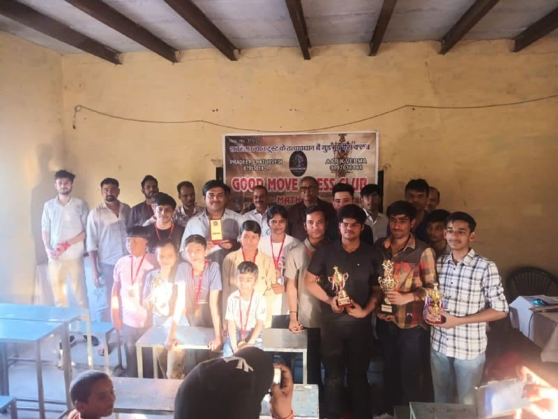 Players Make Moves in Chess Tournament