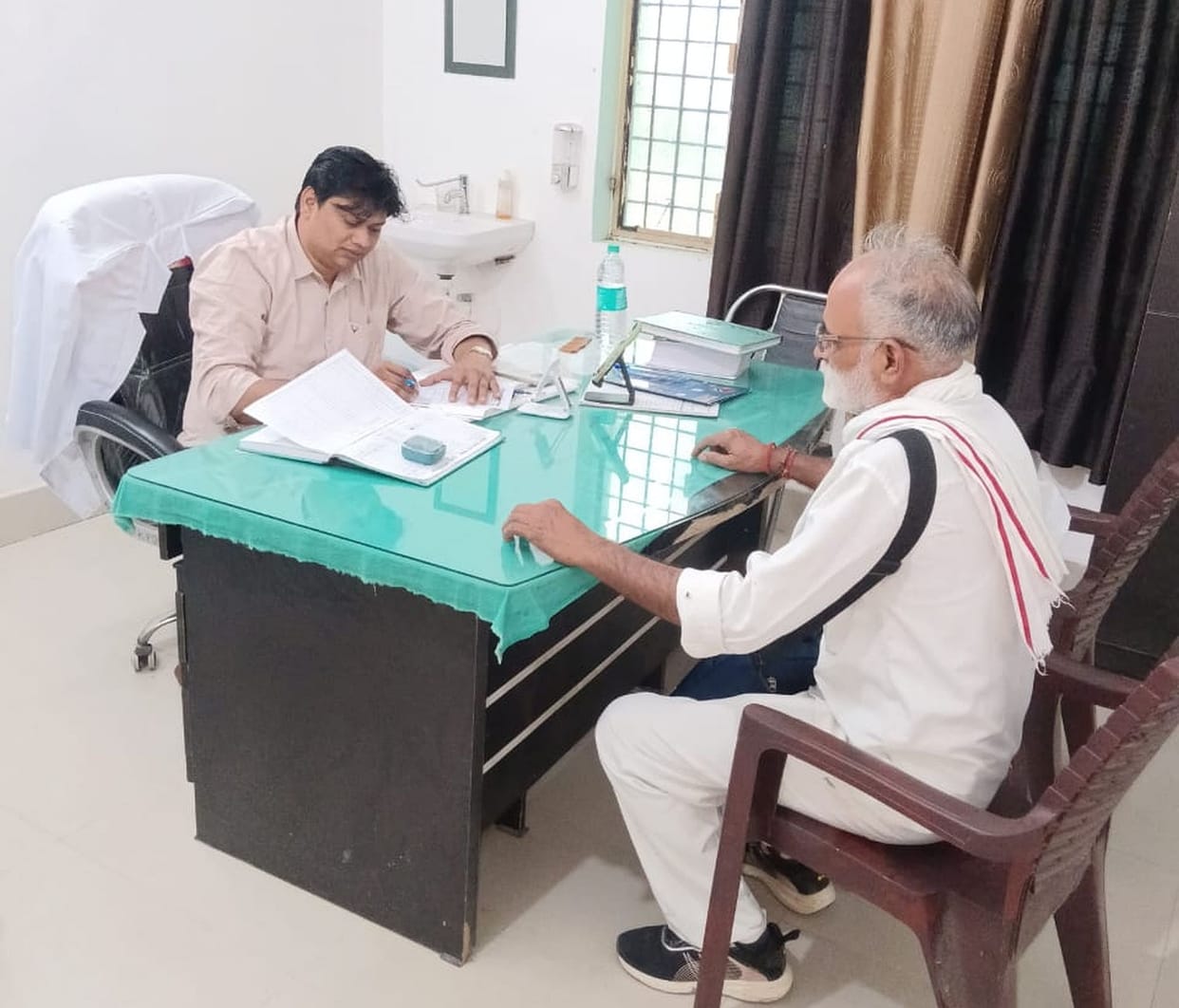Medicines reached Ayush Hospital