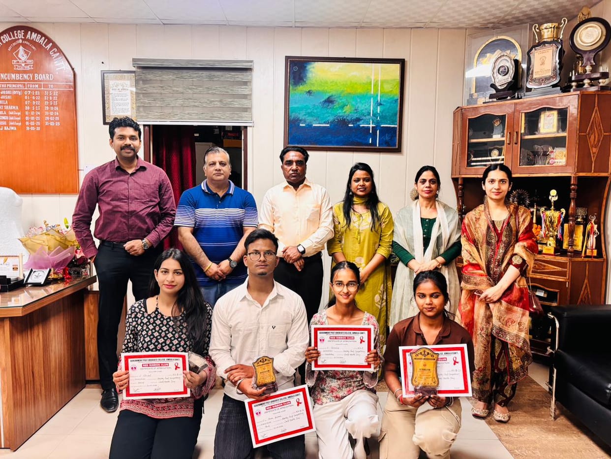 Himanshi first in healthy food competition