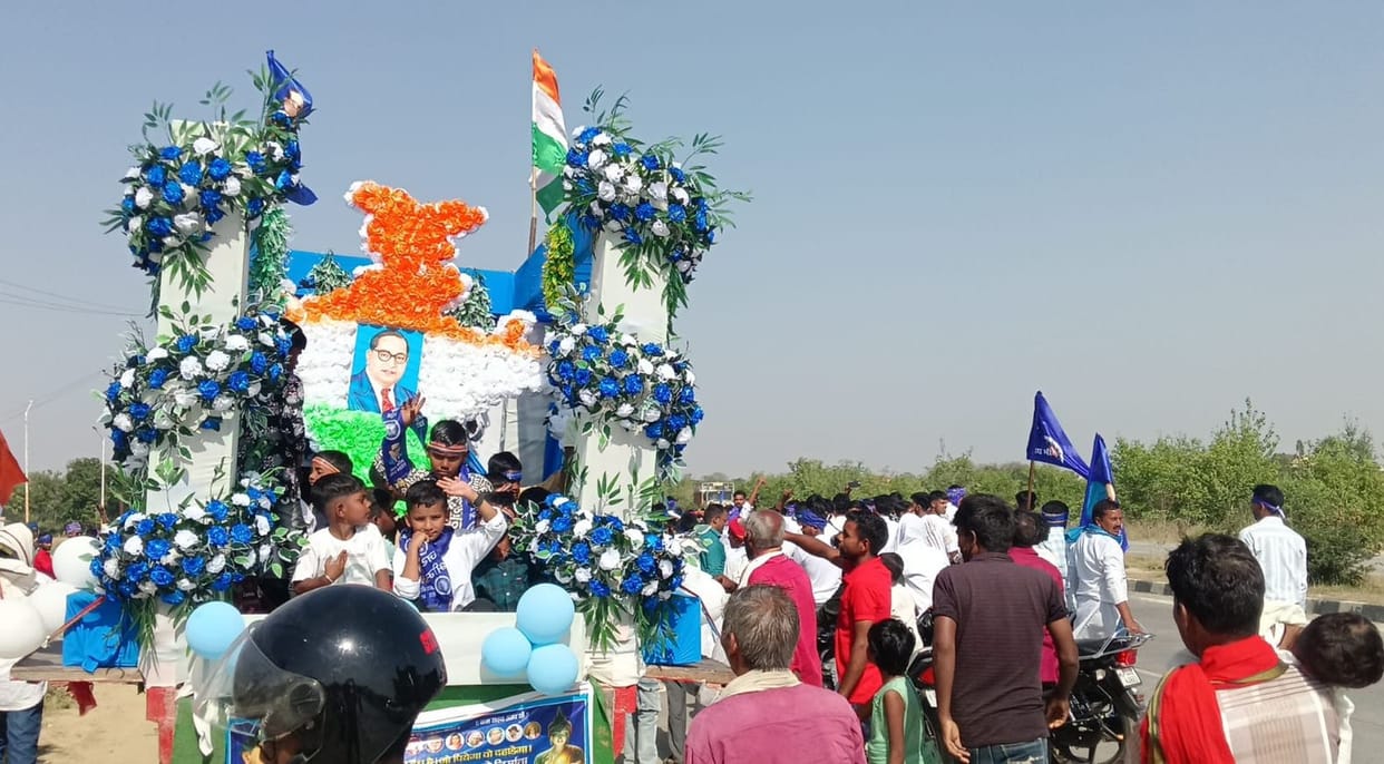 Resolved to follow in the footsteps of Babasaheb's ideals