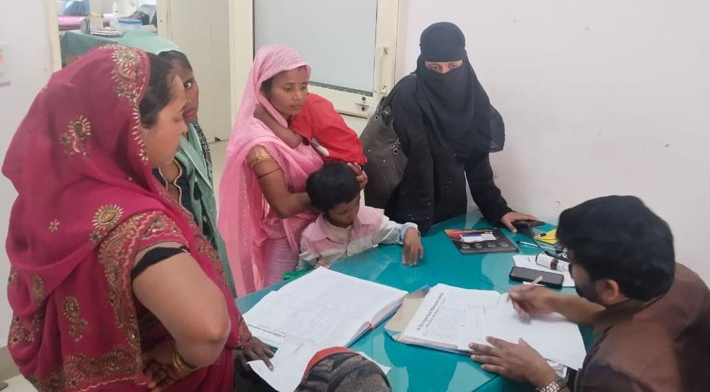 Increased number of patients with stomach ache and diarrhea