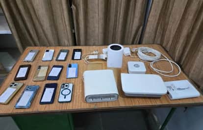 Cyber Fraud Racket Busted in Dungarpur 6 Accused Arrested Several Mobile Phones and Fake SIM Cards Recovered