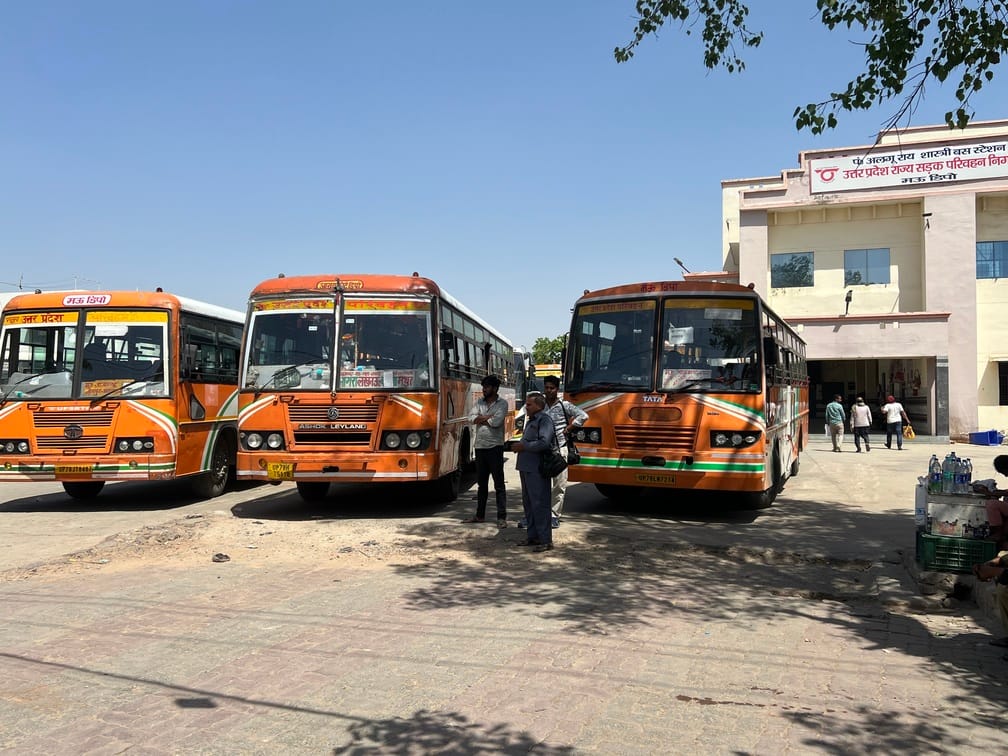 If the speed of roadways bus exceeds 80, you will get alert message, action will be taken against the driver.