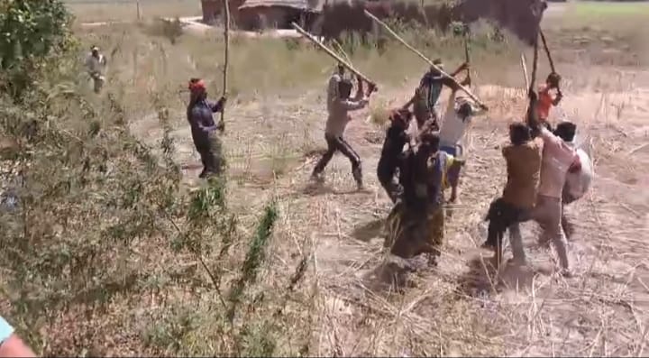 Clash between two groups over land dispute ten injured