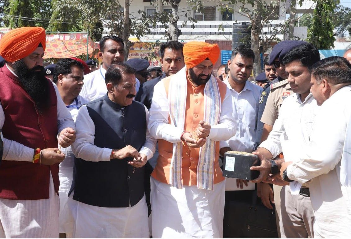 Wheat procurement work is going on 24 hours without any interruption: Chief Minister