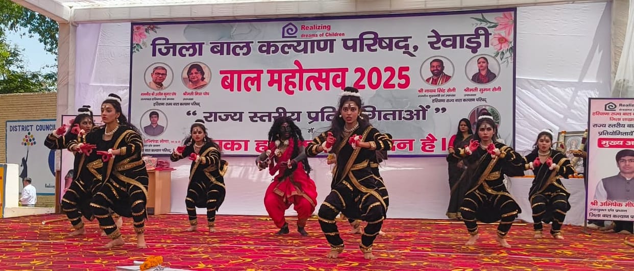 State level children's festival begins, people dance to children's performances