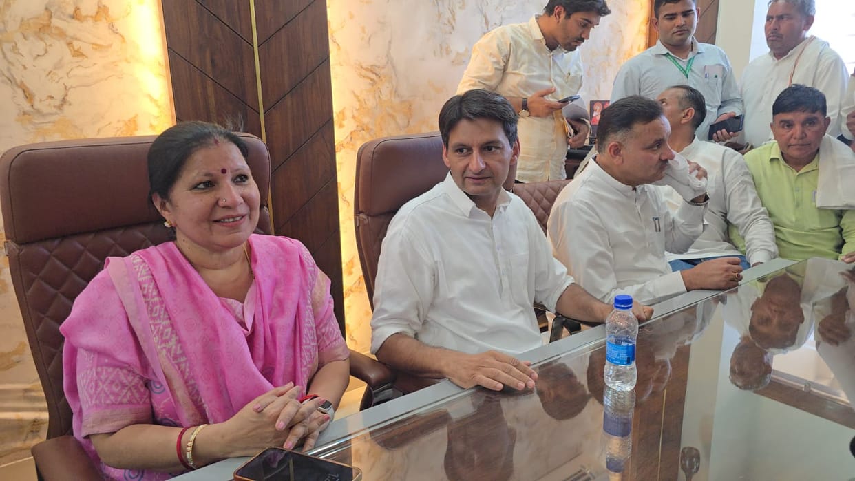 Deepender Hooda appeared conciliatory regarding the Women's Reservation Bill, but aggressive on the issue of increasing Lok Sabha seats.