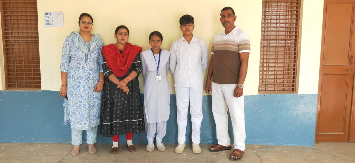 Jyoti and Preeti Selected for Sports Nursery
