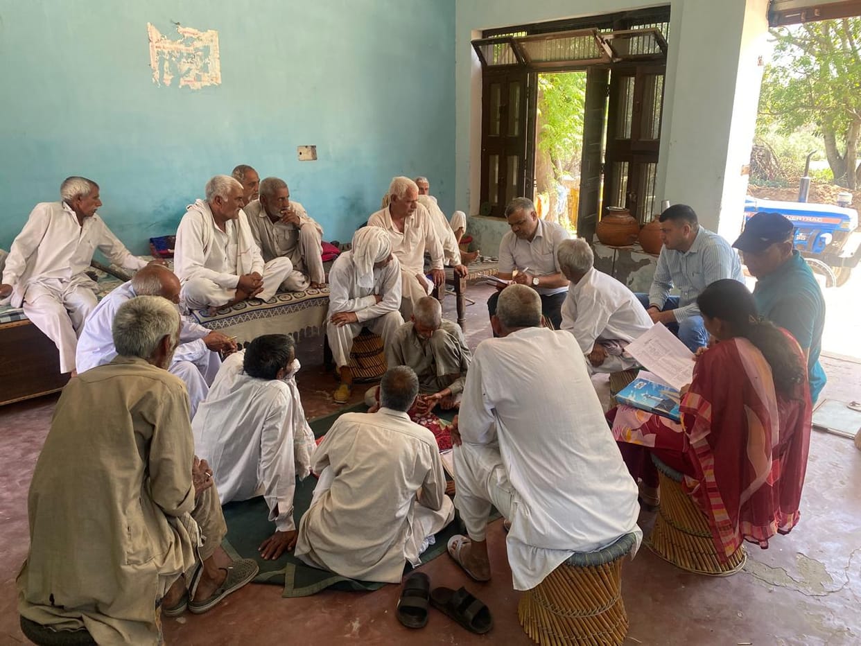 The Police Raised Awareness Among the Villagers of Gocchi and Chimni.