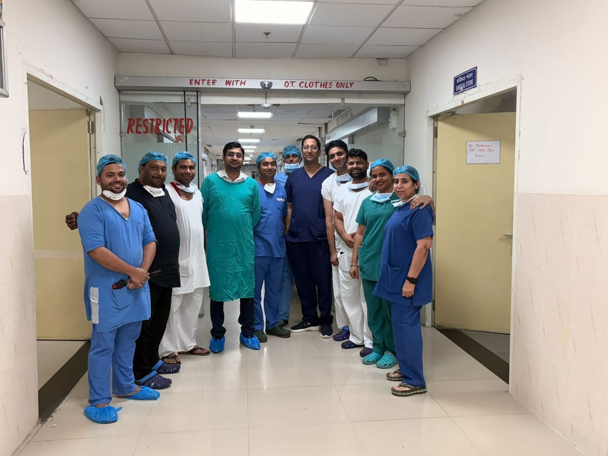 A nine-hour kidney transplant gave a Rohtak resident a new lease on life.
