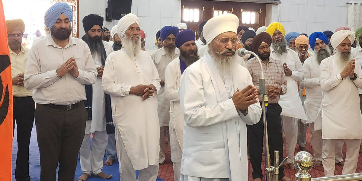 Kirtan Darbar organized at Dera Mandhokhara Sahib Patshahi