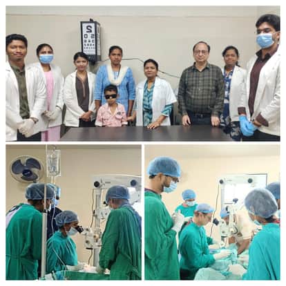Doctors at Mekaj Restore Sight to Two Children Families Had Given Up All Hope  in Jagdalpur