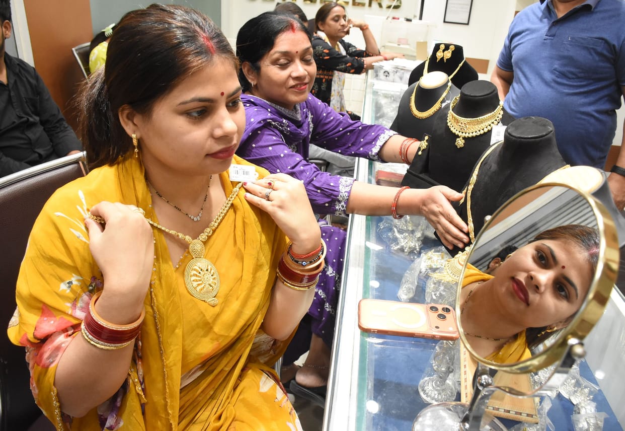 Akshaya Tritiya... One and a half times return on gold, two and a half times return on silver
