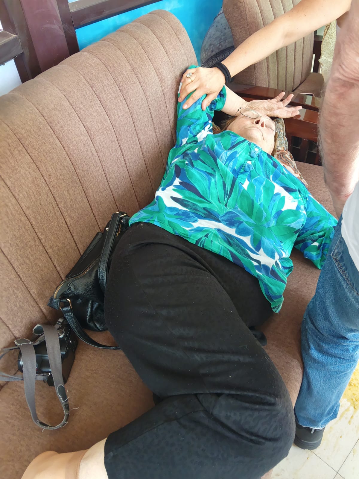 French female tourist's health deteriorates