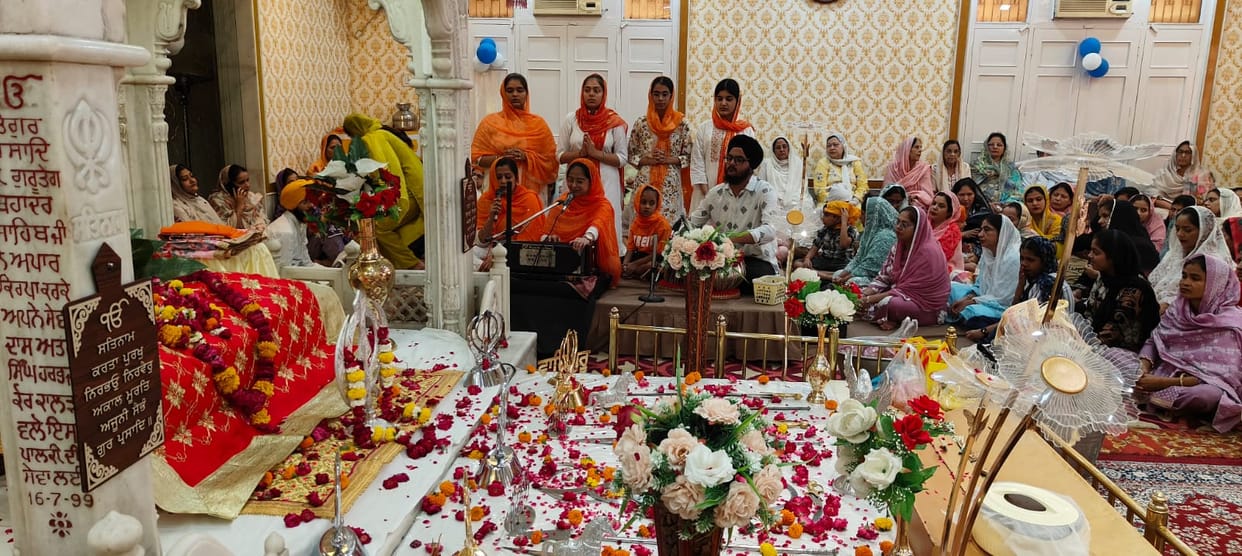 Khalsa Sajna Diwas celebrated with enthusiasm on Baisakhi festival