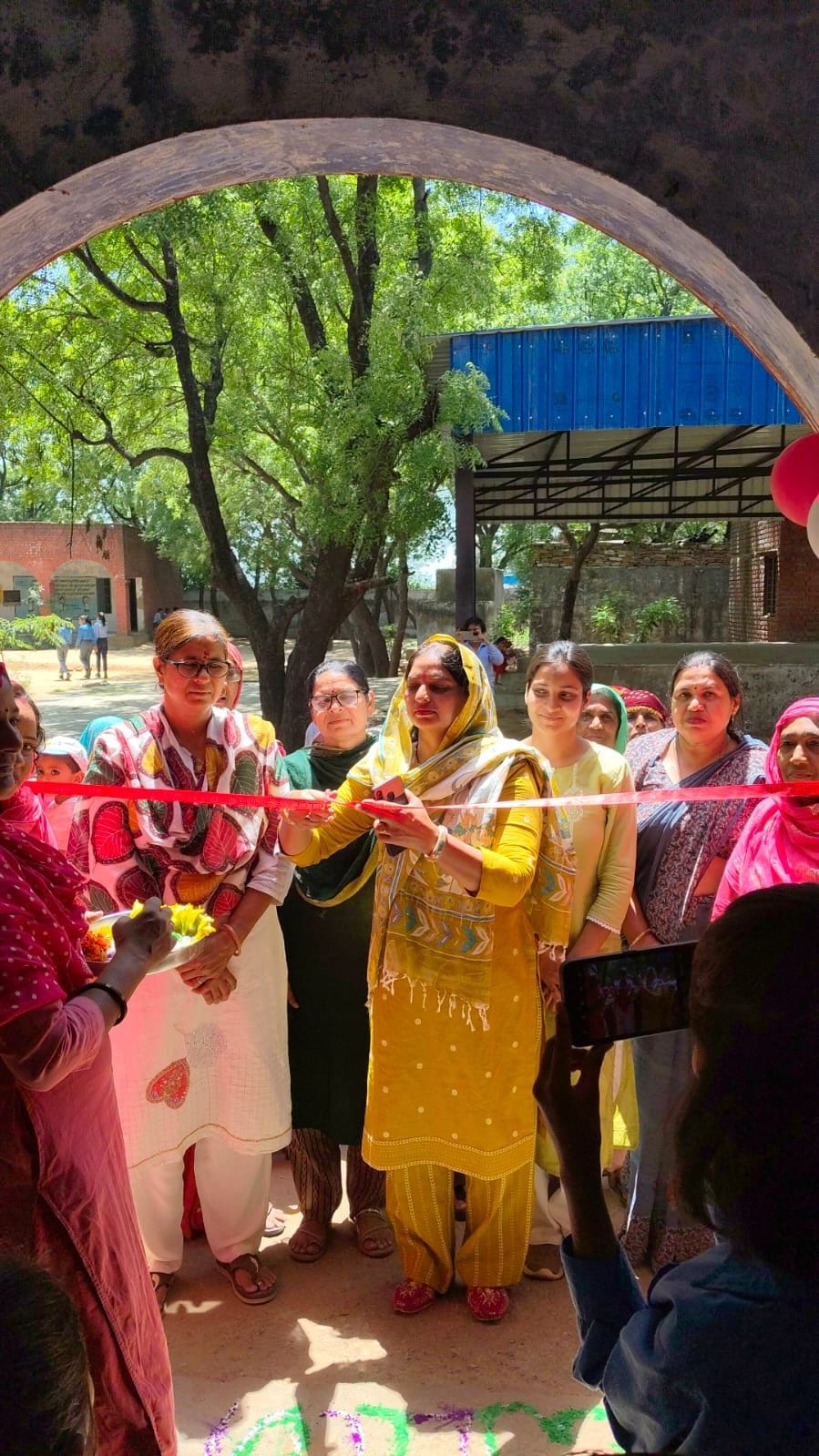 Play School Opens at Anganwadi Center