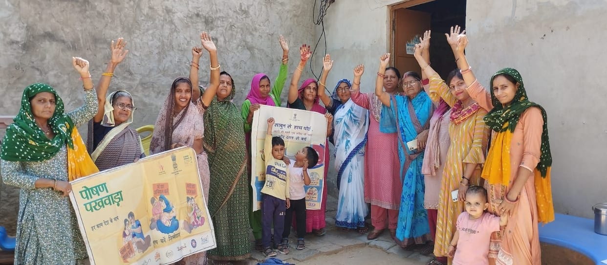 Health Check-up of Children at the Anganwadi