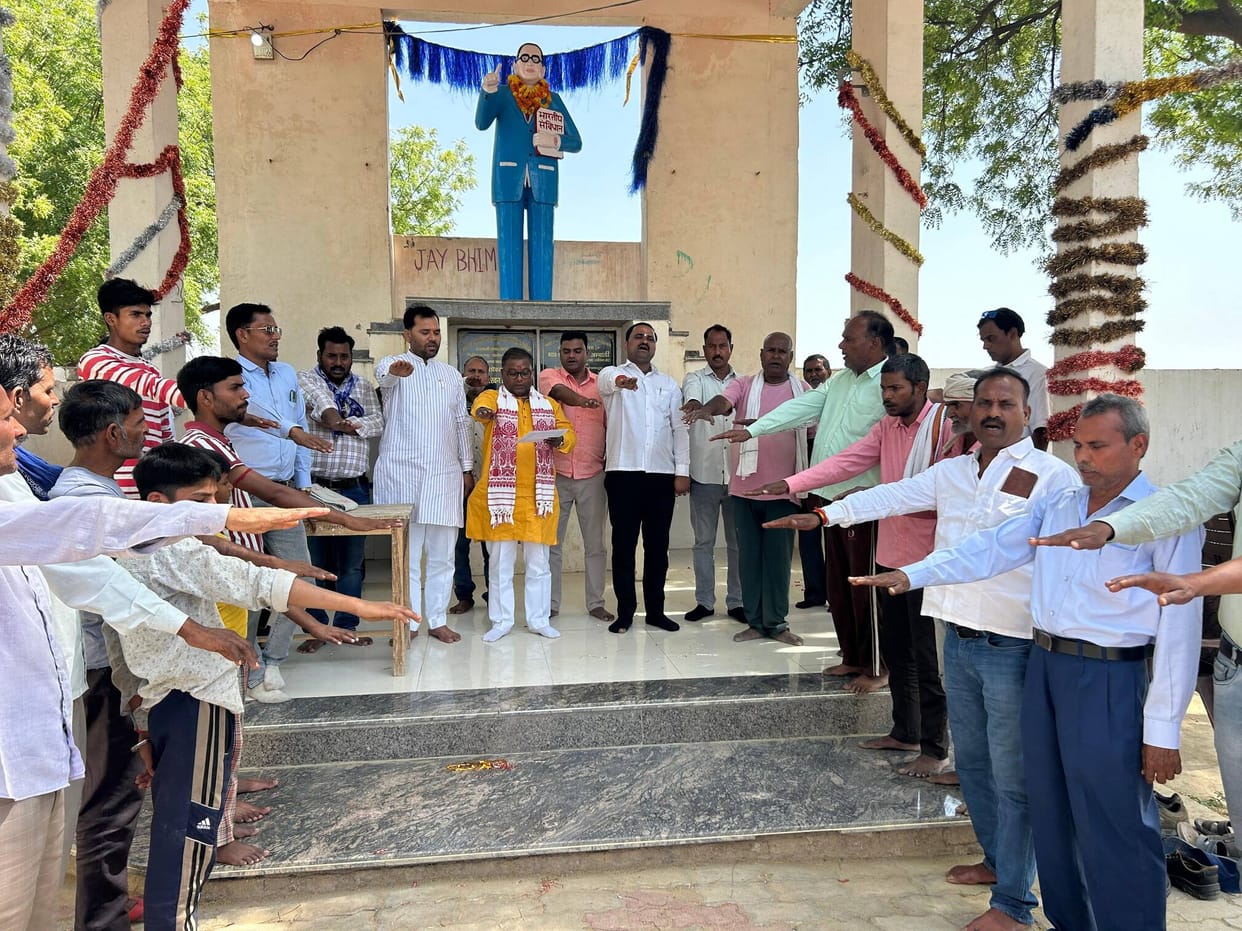 Baba Saheb remembered on his birth anniversary, paid homage in the procession