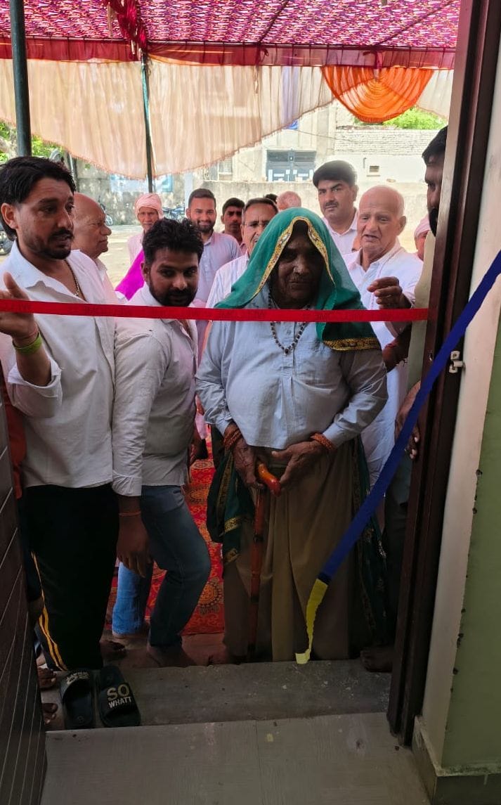 Free Library Opens in Surjanwas Village