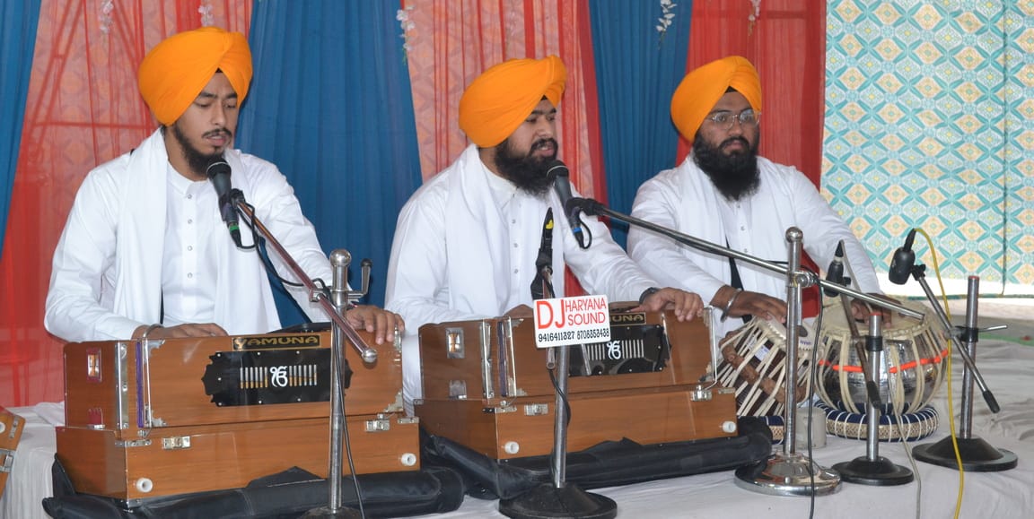136 devotees drank nectar during Amrit Sanchar.