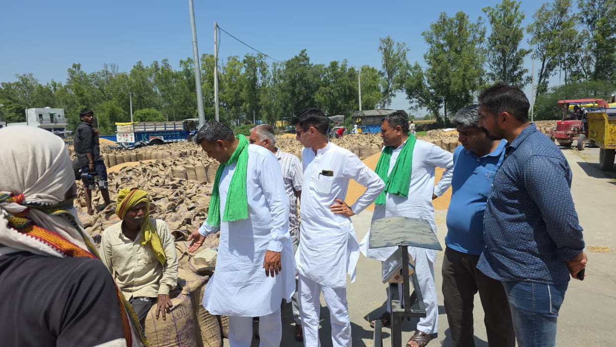 Bhakiyu visited Kunjpura and Ghid Mandi