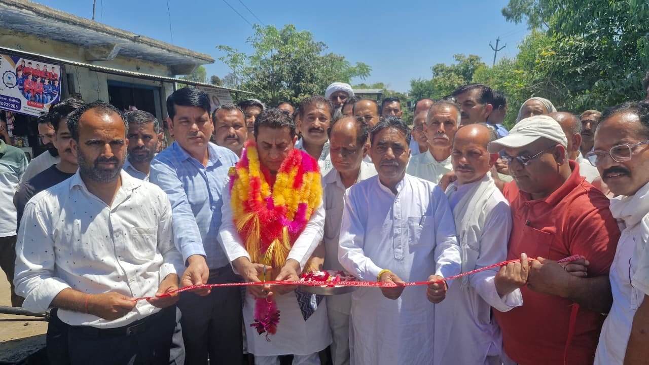 जसरोटा विधायक ने शुरू करवाया विकास कार्यजागरूक पाठक