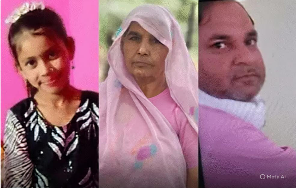 माचलपुर थाना क्षेत्र में बड़ा हादसा, मृतकों की तस्वीर।