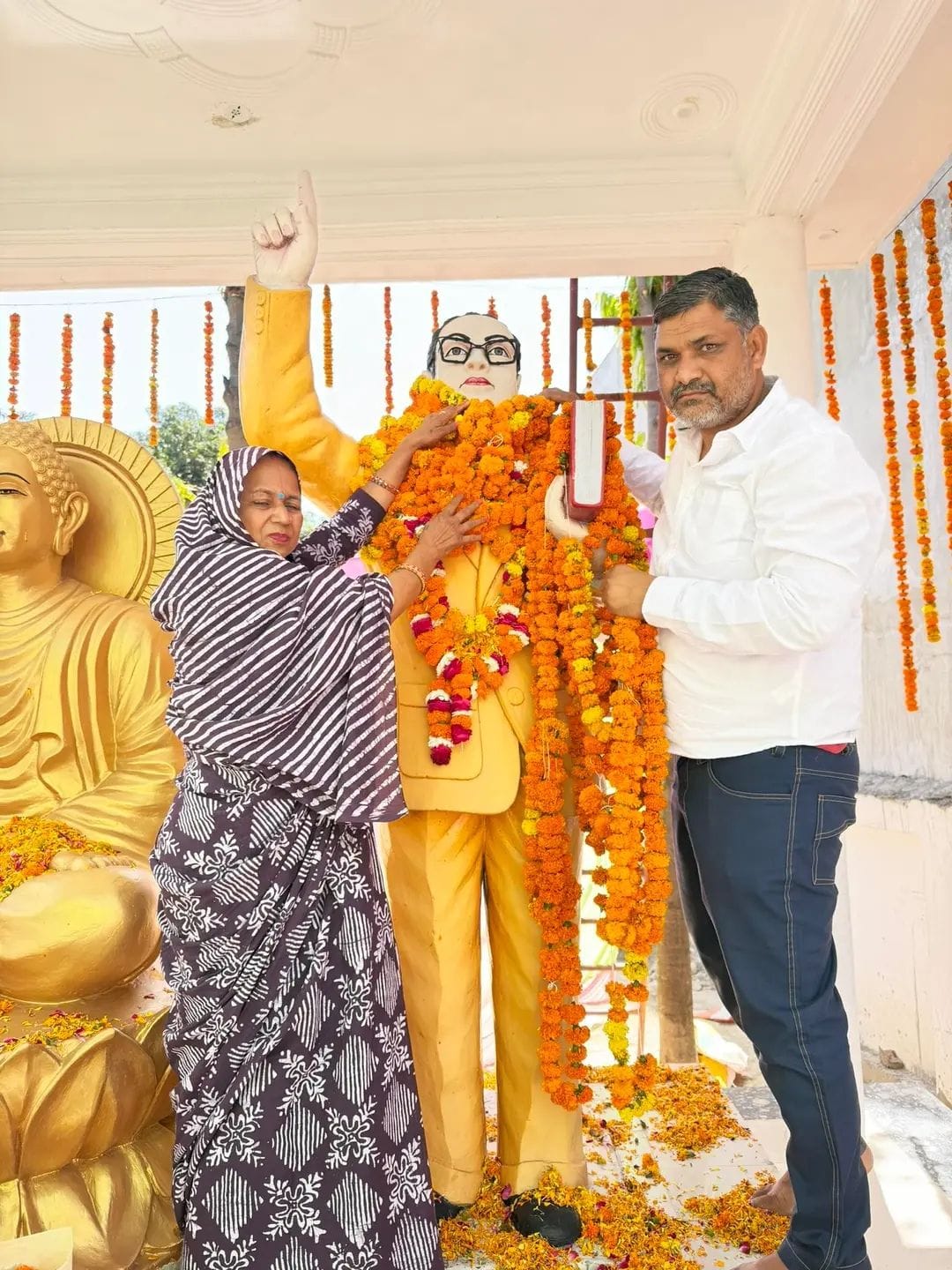 Baba Saheb was remembered in rallies and tribute meetings