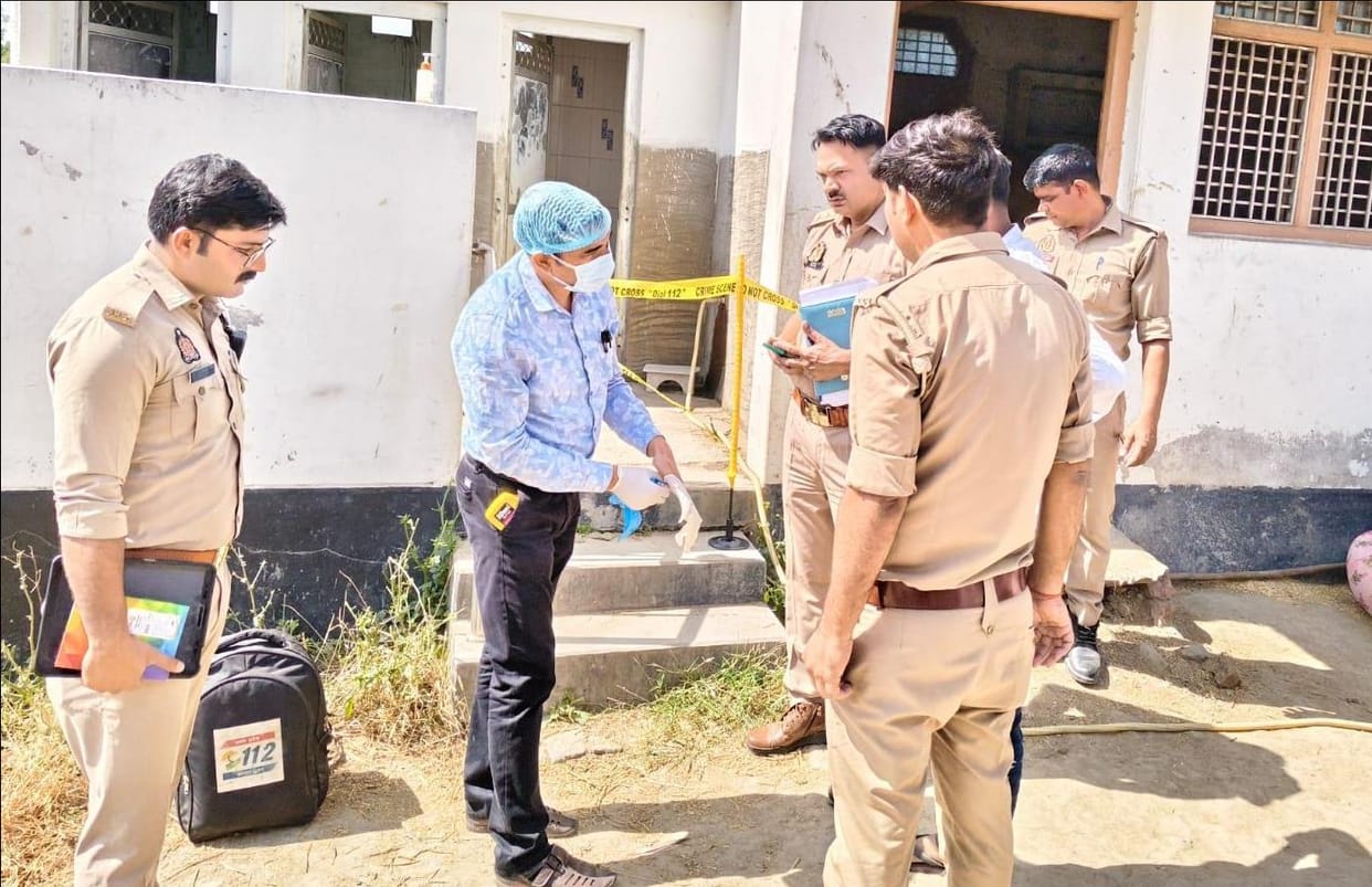 Dead body of old woman found in neighbor's septic tank, suspicion of murder