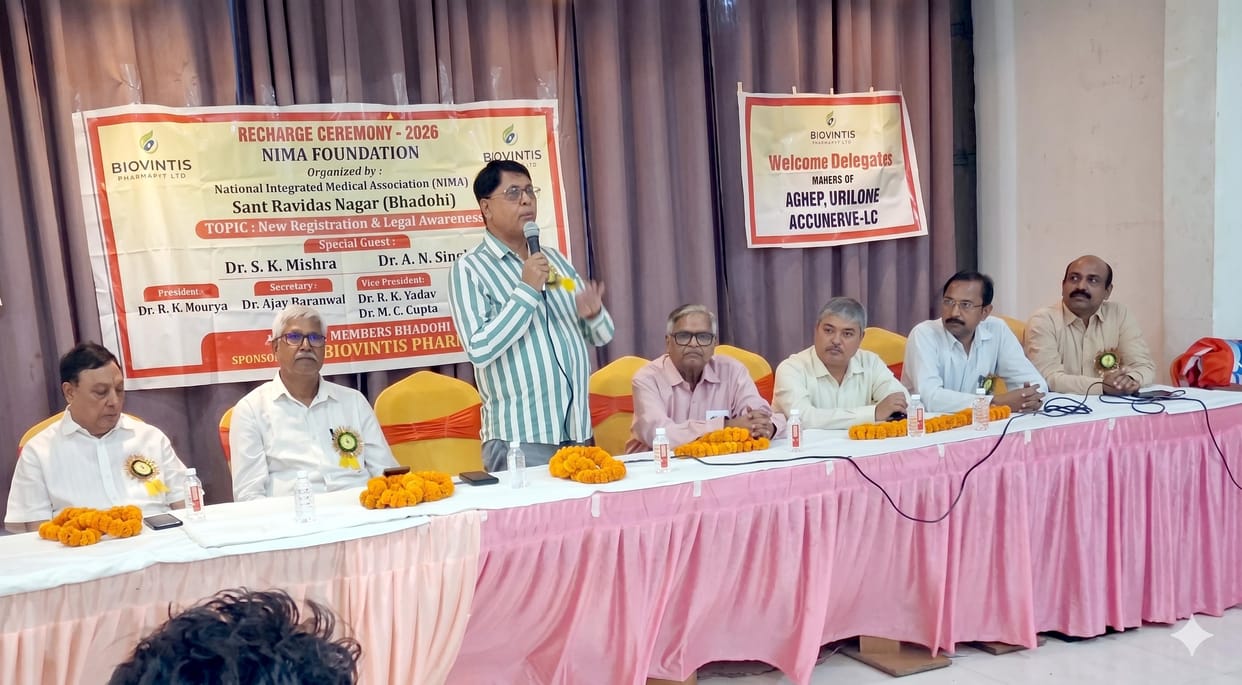 Dr. Ashwani became the president and Dr. Rajkumar became the treasurer