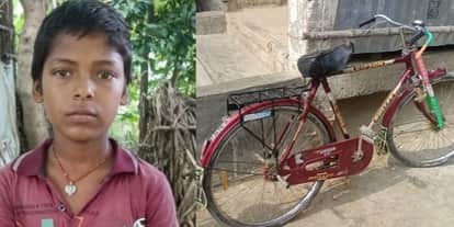 school going student crushed by tractor died on spot driver flee away in Muzaffarpur Bihar