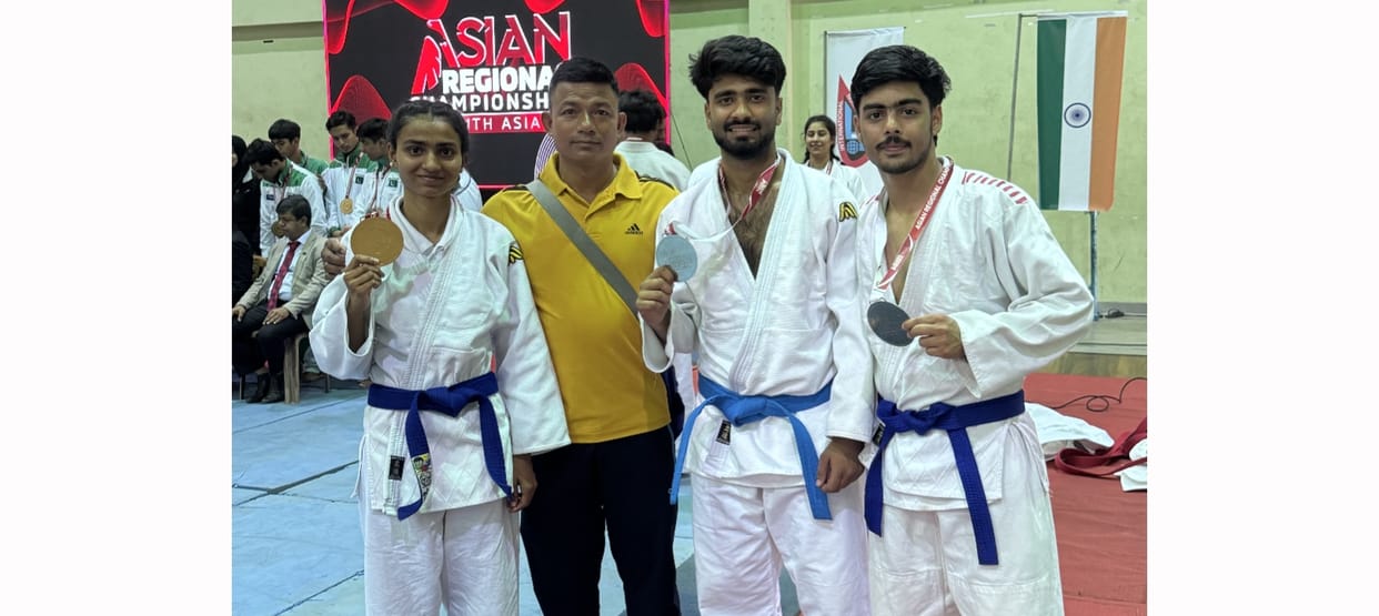 Meerut's Ju-Jitsu players hoisted the flag in Sri Lanka