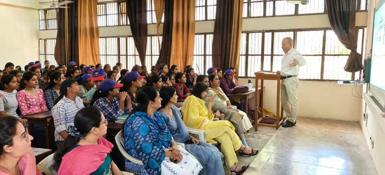 Women's power worship program organized in the college