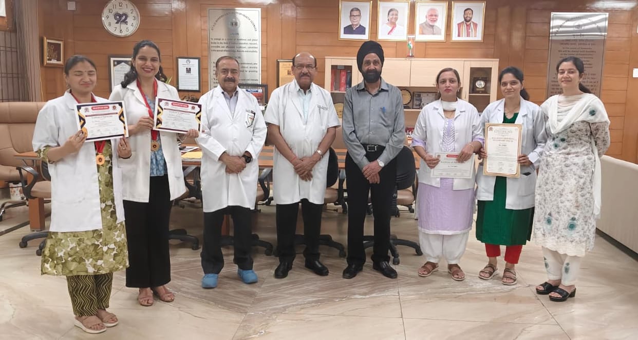 Doctors from the Department of Anaesthesia won five awards at the National Conference.