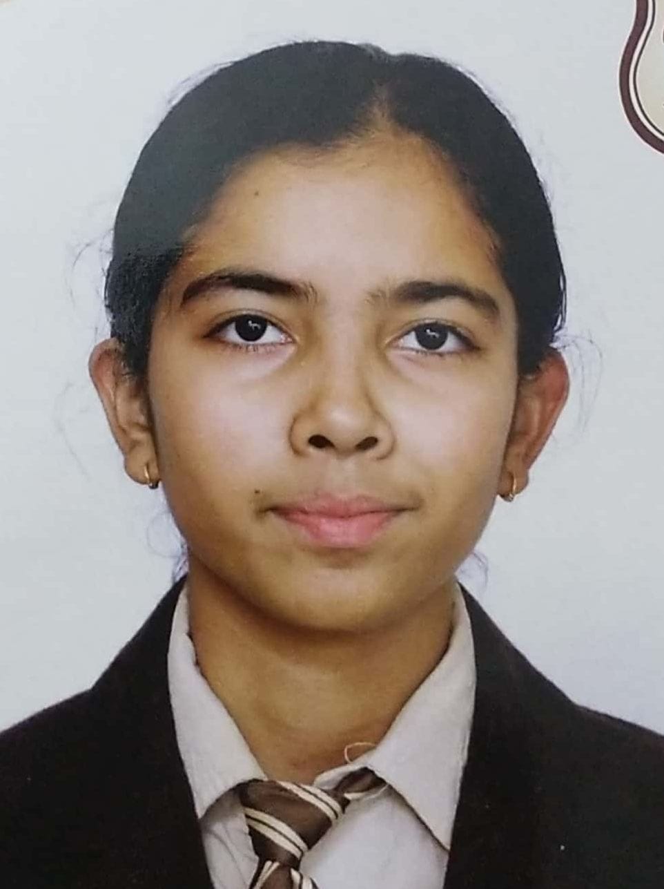Himanshi tops school with self-study, scores 496 out of 500