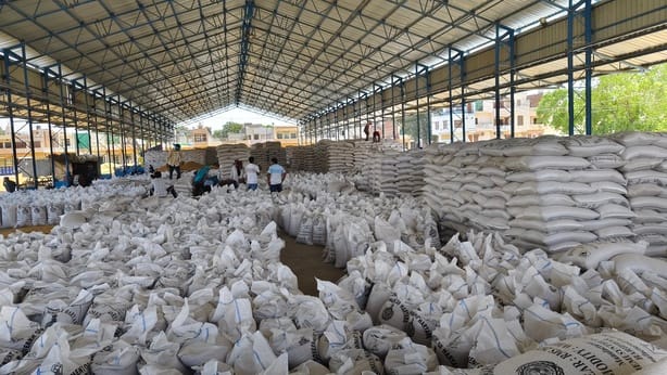 Government portal stalled, procurement and lifting slow