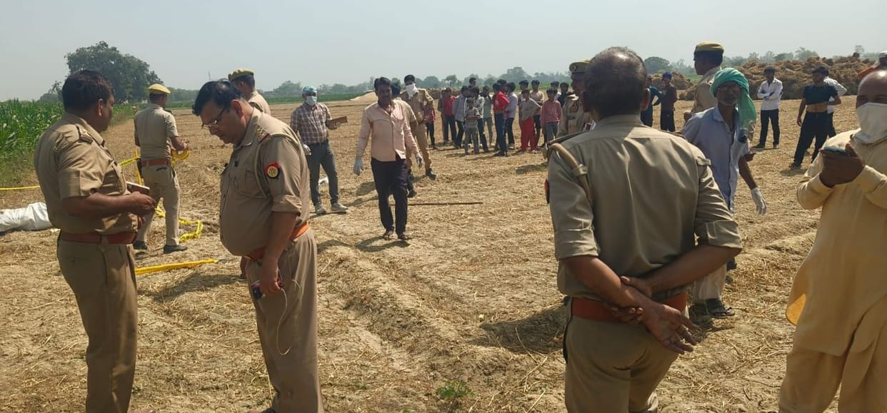 kasganj news dead body found