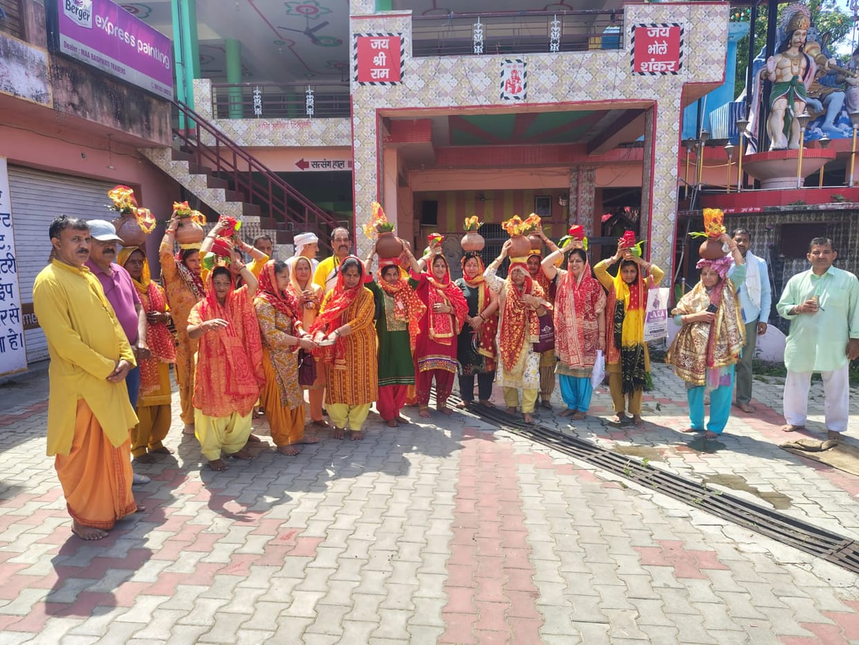 Kalash Yatra taken out in Ghanari