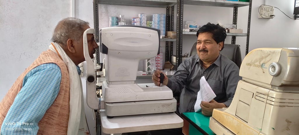 High blood pressure can cause blood to accumulate in the eyes, potentially causing vision loss.