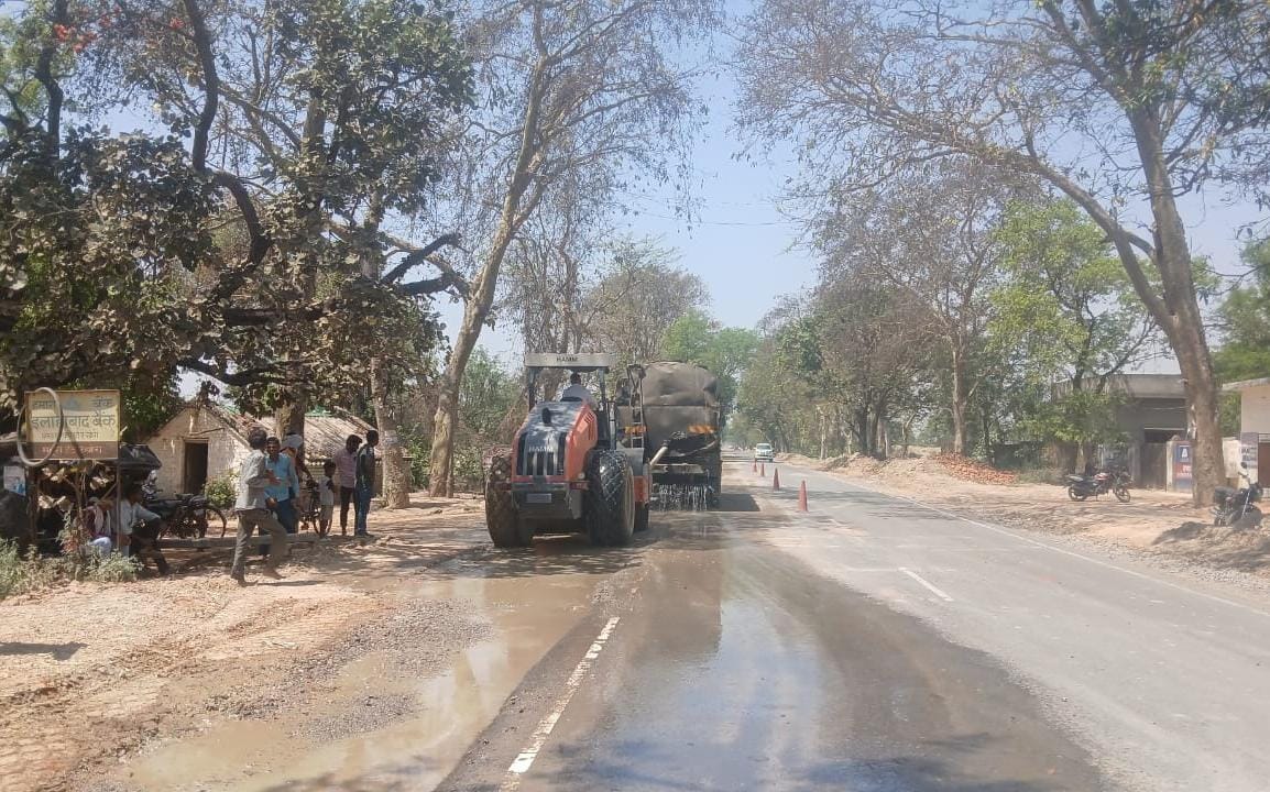 Widening of Lakhimpur Mohammadi road begins, construction to be done at a cost of Rs 89 crore