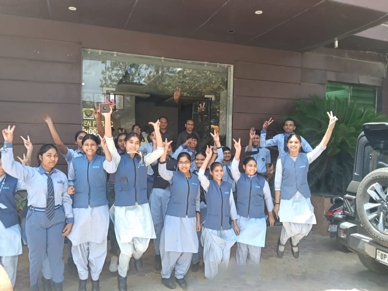The result was 100%, Gunjan Chauhan became the topper