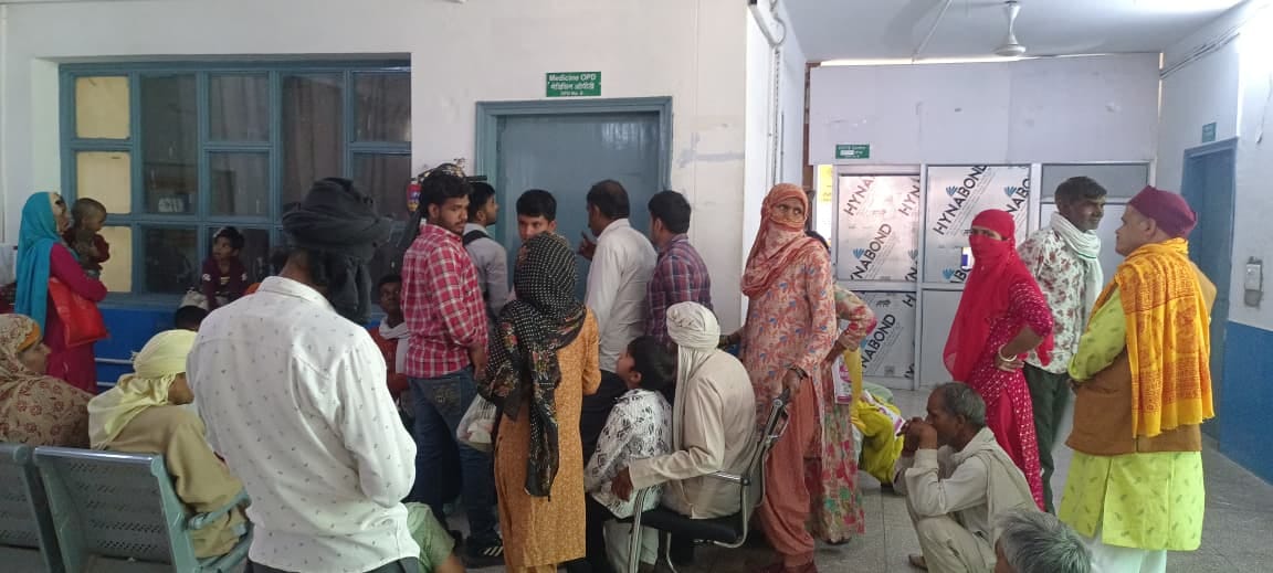 The heat of summer has increased the number of diseases, and the hospital is overflowing with patients