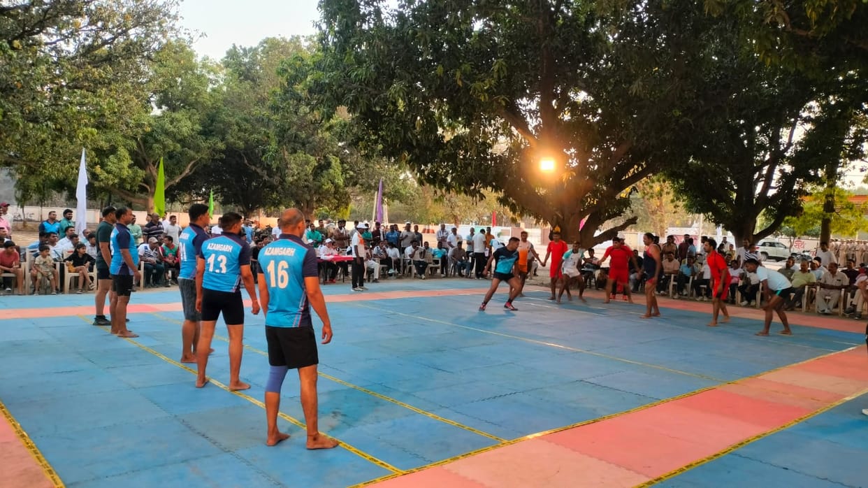 Azamgarh and Ballia Triumph on Day 1 of Kabaddi Cluster Competition